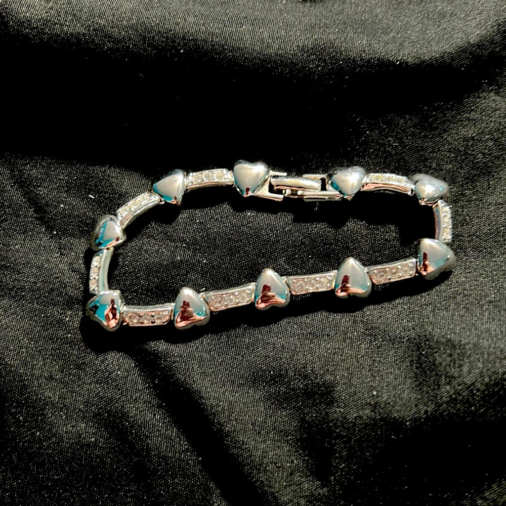 Silver Heart bracelet